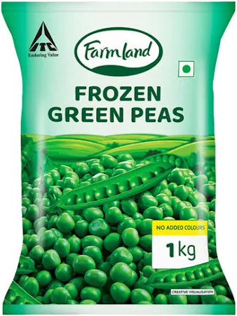 Farmland Frozen Vegetables Green Peas 1 KG